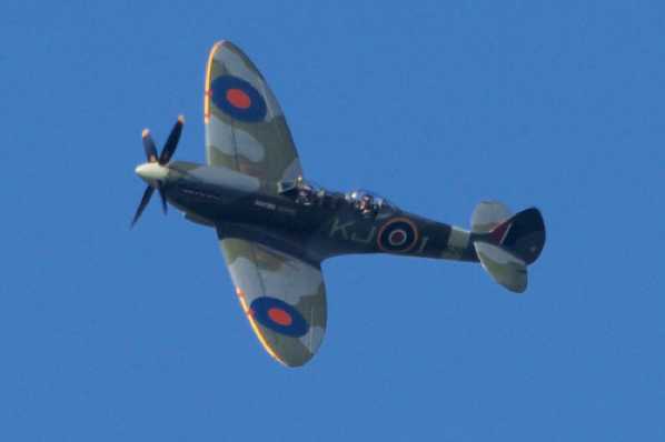 14 September 2017 - 13-47-33.jpg
Spitfire SM520 of the Boultbee Flight Academy. You can pay and take a flight in this. Built in 1944 as a single seater and restoration/conversion to two-seater started in 2002. And here she is over Dartmouth
#BoultbeeSpitfire #SpitfireDartmouth